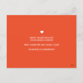 Ik koets je! Classroom Valentijn Feestdagenkaart (Achterkant)