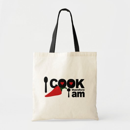 Ik koken tas - kies stijl (Voorkant)