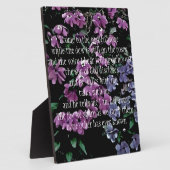 Ik kom alleen naar de tuin Bloemstuk Fotoplaat (Zijkant)