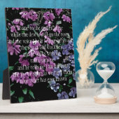 Ik kom alleen naar de tuin Bloemstuk Fotoplaat (Zijkant)