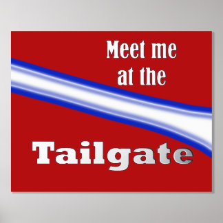 Ik kom bij de Tailgate Folie Afdrukken