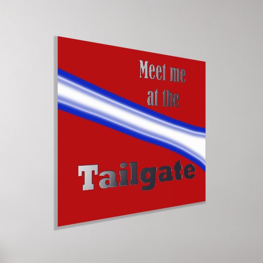 Ik kom bij de Tailgate Folie Afdrukken (Laagn)