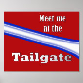 Ik kom bij de Tailgate Folie Afdrukken (Voorkant)