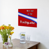 Ik kom bij de Tailgate Folie Afdrukken (Laag (Keuken))