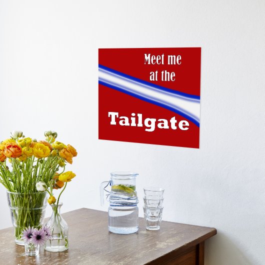 Ik kom bij de Tailgate Folie Afdrukken (Laag (Keuken))
