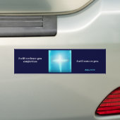 IK KOM BIJ U BUMPERSTICKER (Op auto)