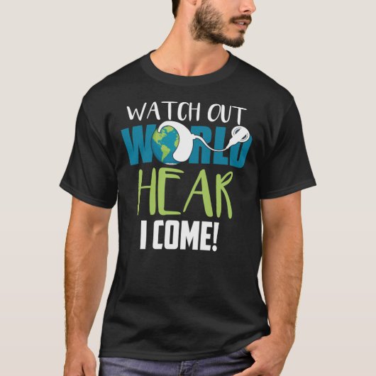 Ik kom Cochlear Implaneness Classic T- T-shirt (Voorkant)