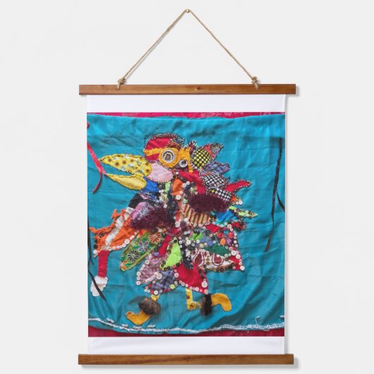 Ik kom in de buurt hangend wandkleed (Voorkant)