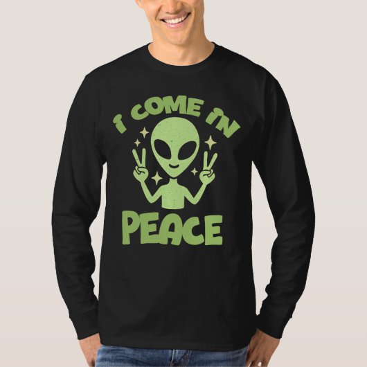 Ik Kom in Vrede Grafisch T-shirt (Voorkant)