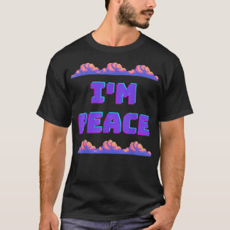 Ik kom in vrede, ik ben de VREDE Gamer stijl T-shirt