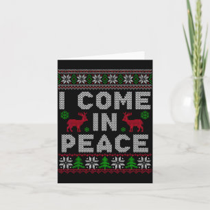 Ik Kom In Vrede Koppel Matching Lelijke Kerst Swe Kaart