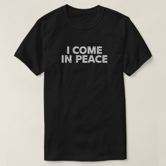 Ik kom in vrede (Shirt van paren die overeenkomen T-shirt