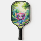 Ik kom in vrede… Waarschijnlijk. Pickleball Paddle (Achterkant)