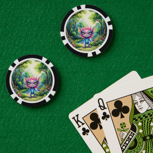 Ik kom in vrede… Waarschijnlijk. Poker Chips (Pokertafel (Dubbel))