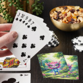 Ik kom in vrede… Waarschijnlijk. Pokerkaarten (Insitu)