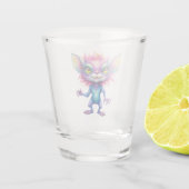 Ik kom in vrede… Waarschijnlijk. Shot Glas (Achterkant)