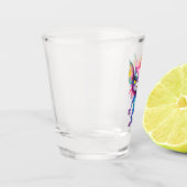 Ik kom in vrede… Waarschijnlijk. Shot Glas (Links)