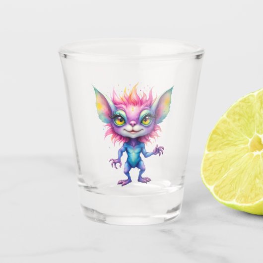 Ik kom in vrede… Waarschijnlijk. Shot Glas (Voorkant)