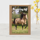 IK KOM LANGS OM "70STE" VERJAARDAG TE ZEGGEN KAART (Gele Bloem)