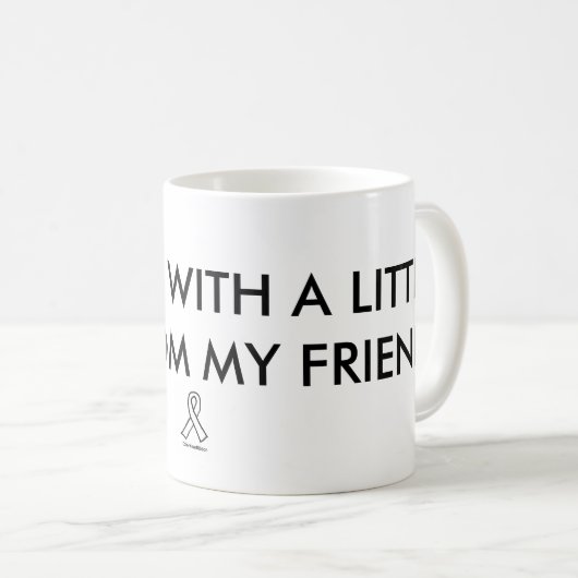 "Ik kom langs..." prijsopgave mok (Voorkant rechts)