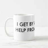 "Ik kom langs..." prijsopgave mok (Links)