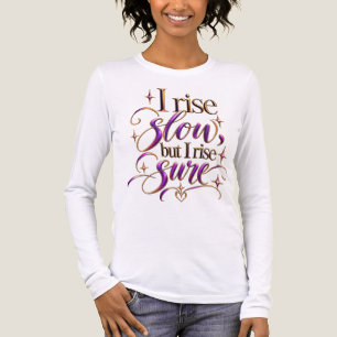 Ik kom langzaam op, maar ik kom zeker op Tri-Blend shirt