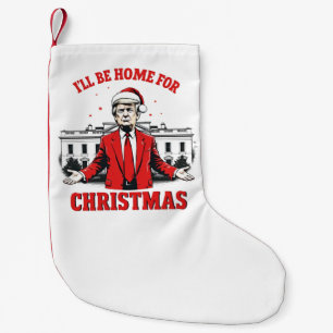 Ik kom met Kerstmis thuis Trump Won Inauguratie Kleine Kerstsok