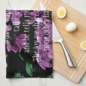 Ik kom naar de tuinbouwal theedoek (Quarter Fold)