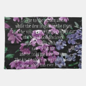 Ik kom naar de tuinbouwal theedoek (Horizontaal)