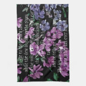 Ik kom naar de tuinbouwal theedoek (Verticaal)