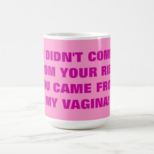 IK KOM NIET VAN JE RIB. KOFFIEMOK (Center)