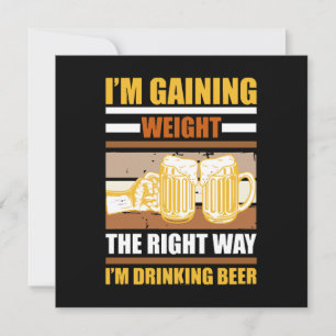 Ik kom op de juiste manier aan Ik drink bier Kaart