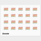 Ik Kom Overeen Met Energie Dus Hoe Gaan We Vandaag Ronde Sticker (Vel)