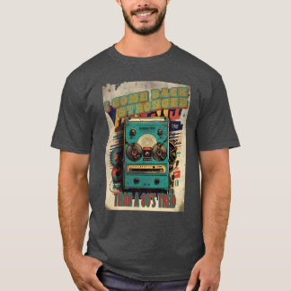 Ik kom sterker terug dan een vintage muziekstijl u t-shirt