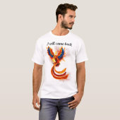 Ik kom terug 2 t-shirt (Voorkant volledig)