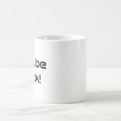 Ik kom terug. koffiemok (Center)