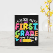 Ik kom terug naar school 1 kaart (Gele Bloem)