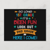 Ik kom terug naar school Kinderen. Briefkaart (Voorkant)