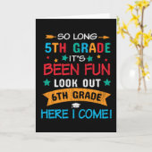 Ik kom terug naar school Kinderen. Kaart (Gele Bloem)