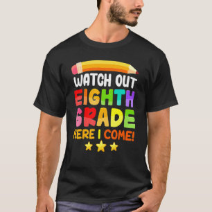 Ik kom terug naar school. t-shirt