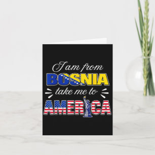 Ik kom uit Bosnië, breng me naar Amerika Kaart