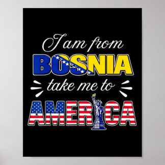 Ik kom uit Bosnië, neem me mee naar Amerika  Poster