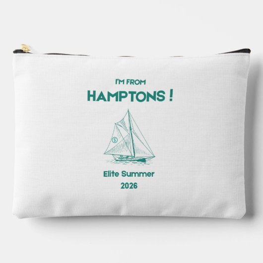 Ik kom uit de elite zomer van Hamptons Grote Tas (Voorkant)