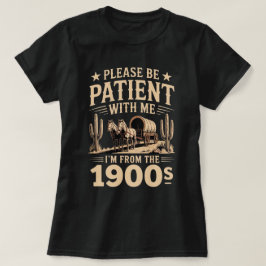 Ik kom uit de jaren 1900 - Grappige  1900 verjaard T-shirt