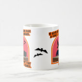 Ik kom uit een lange rij heksen. koffiemok (Center)