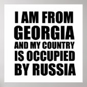 Ik kom uit Georgië Poster (Voorkant)