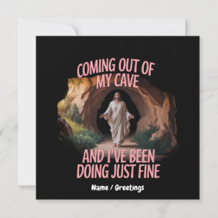 Ik kom uit mijn grot en ik heb net gedaan kaart