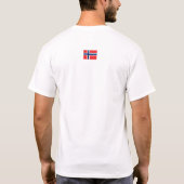 Ik kom uit NOORWEGEN. T-shirt (Achterkant)