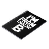 Ik kom uit tijdlijn B Notitieboek (Linkerzijde)