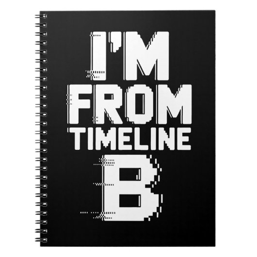 Ik kom uit tijdlijn B Notitieboek (Voorkant)